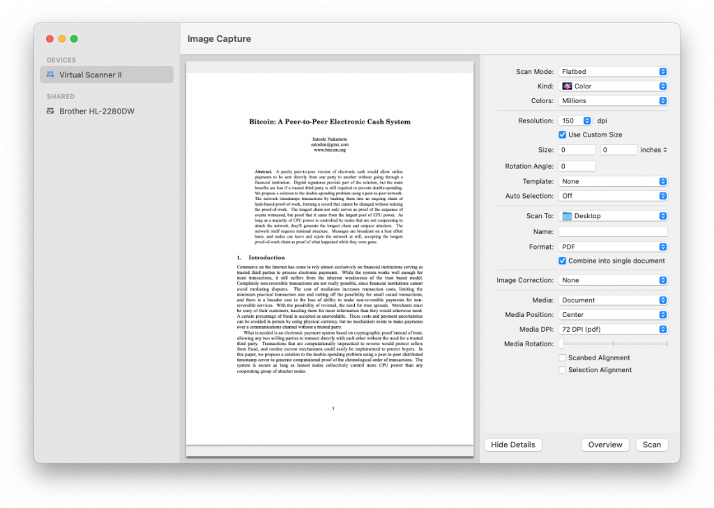 How to find the bitcoin white paper in MacOS